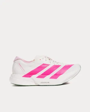 Adizero EVO SL Off White / Lucid Pink / Silver Green Running Shoes