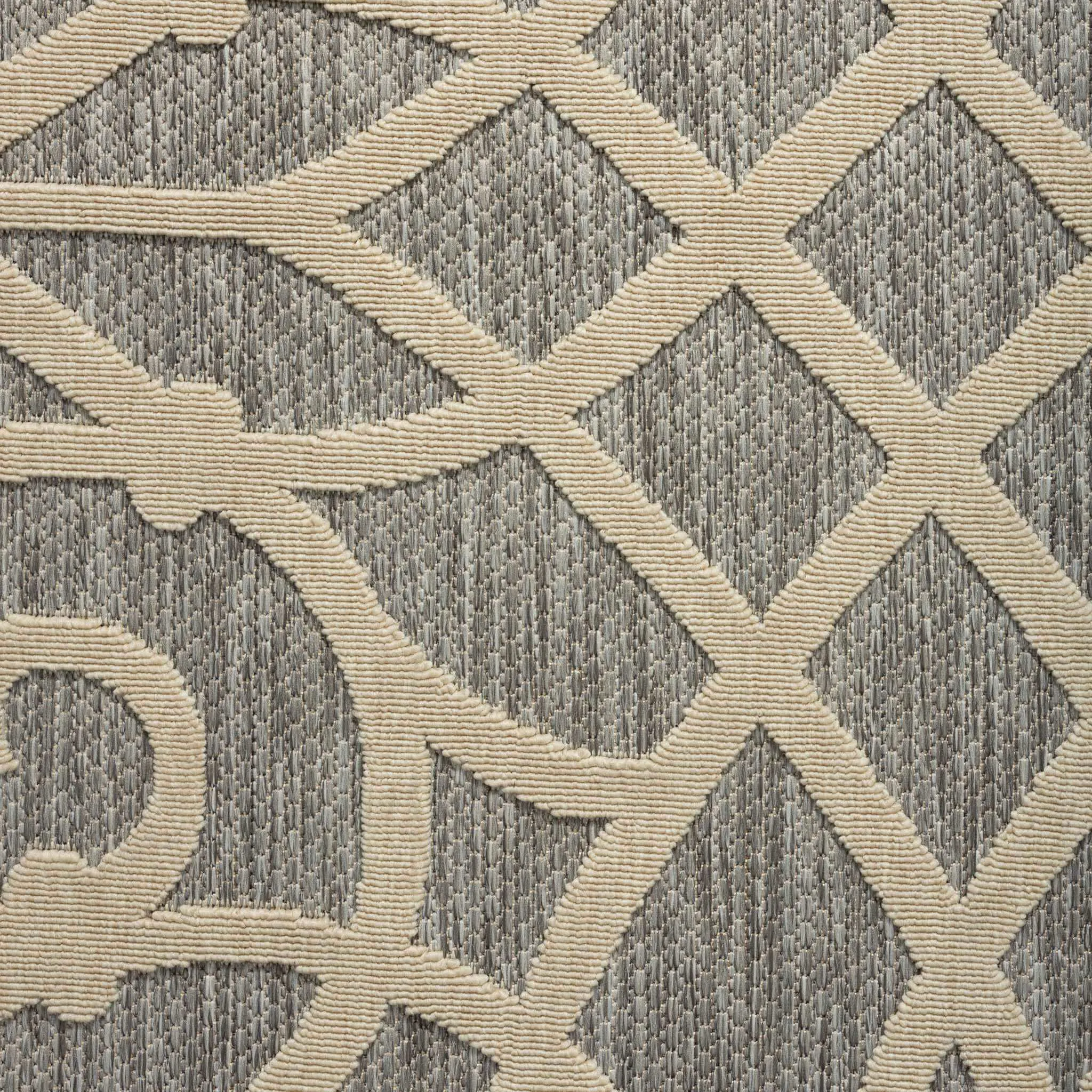 Alpha Indoor Outdoor Rug - Grey - 200x290