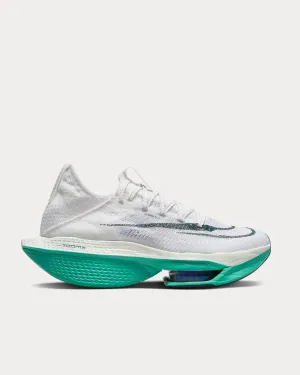 Alphafly 2 White / Clear Jade / Light Ultramarine / Deep Jungle Running Shoes