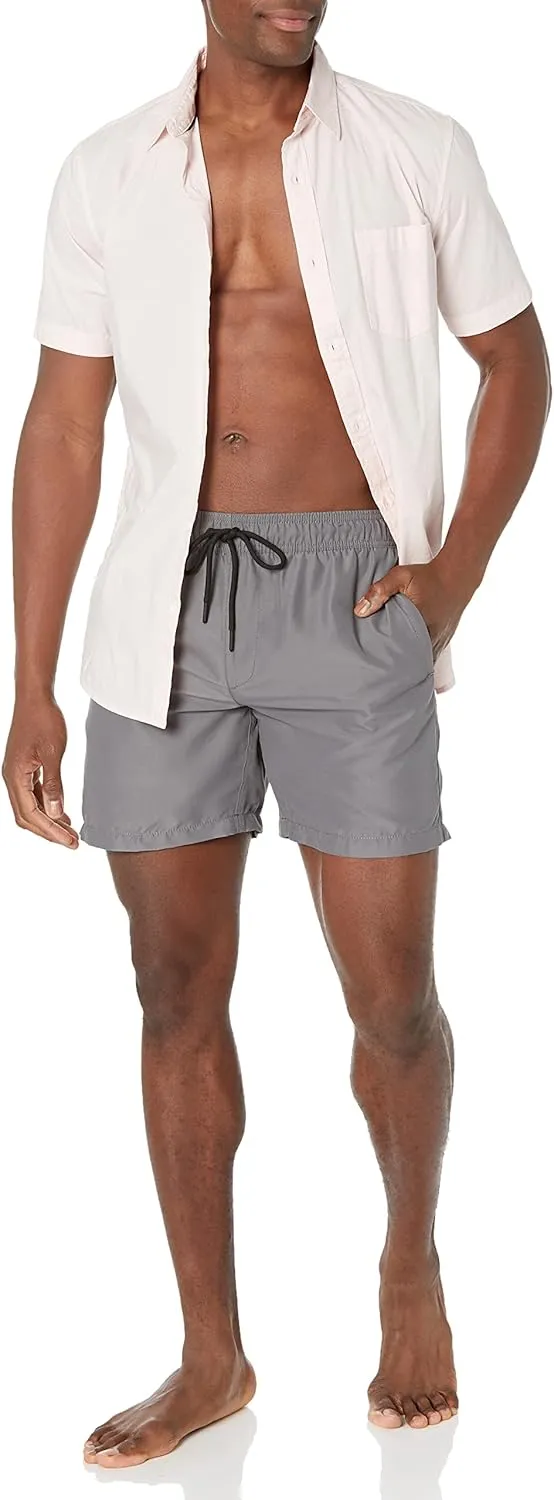 Amazon Essentials Men's 7" Swim Trunk