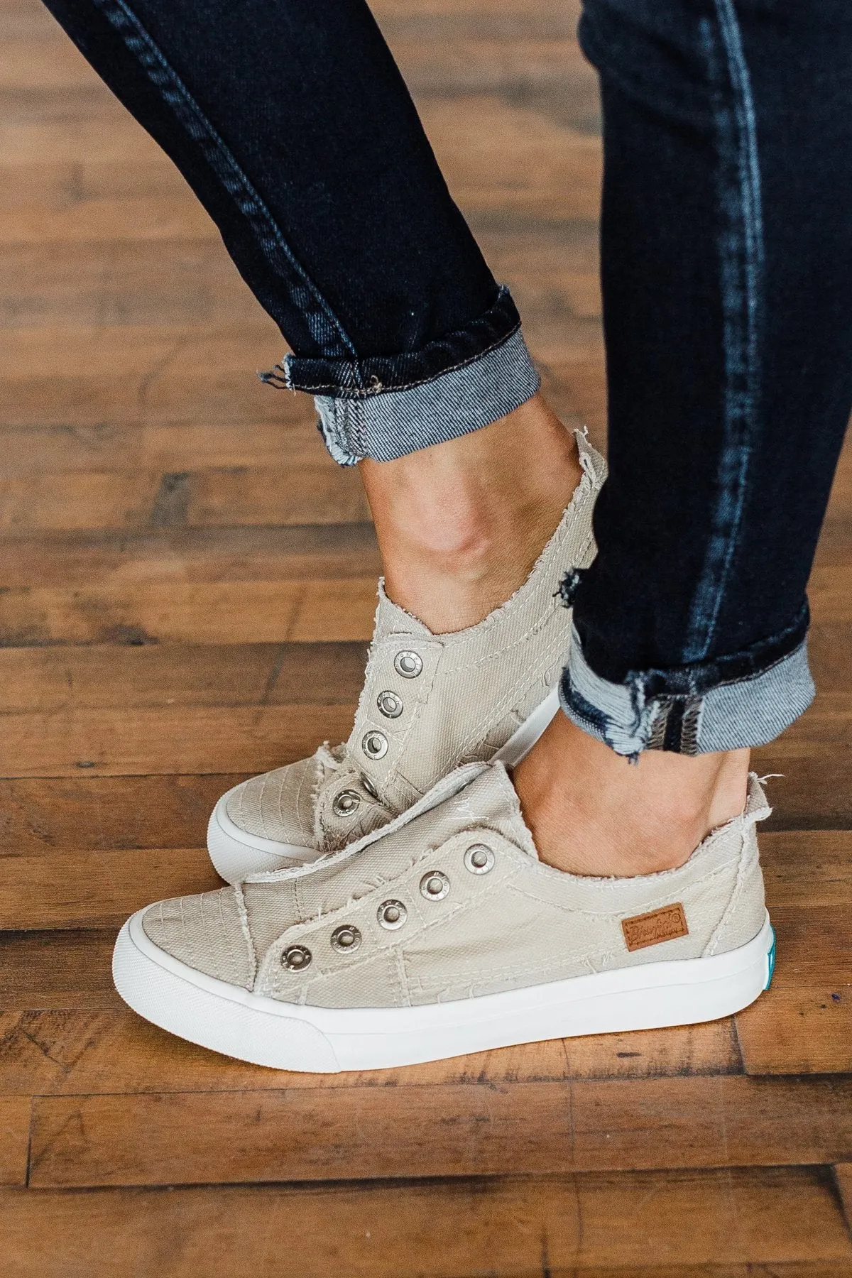 Blowfish Play Sneakers- Silver Grey Smoked