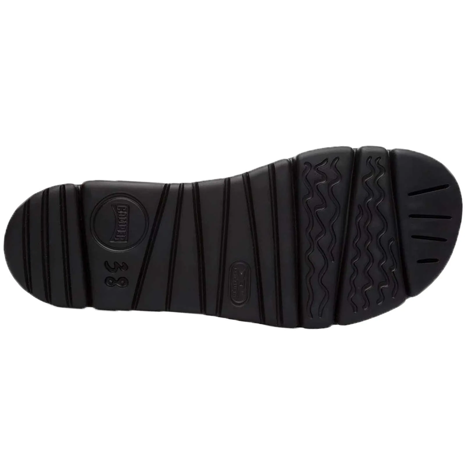 Camper Oruga Calfskin Leather & Textile Women's Open-Toe Sandals