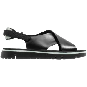 Camper Oruga Calfskin Leather & Textile Women's Open-Toe Sandals