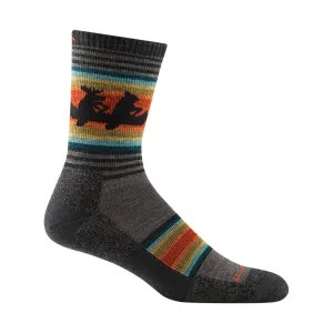 Darn Tough Vermont Men's Willoughby Micro Crew Lightweight Hiking Sock - Taupe