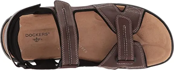 Dockers Men's Fisherman Sandals  Color Briar Size 10M
