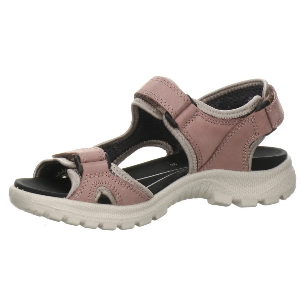 Ecco Onroads Leather Textile Women's Sandals