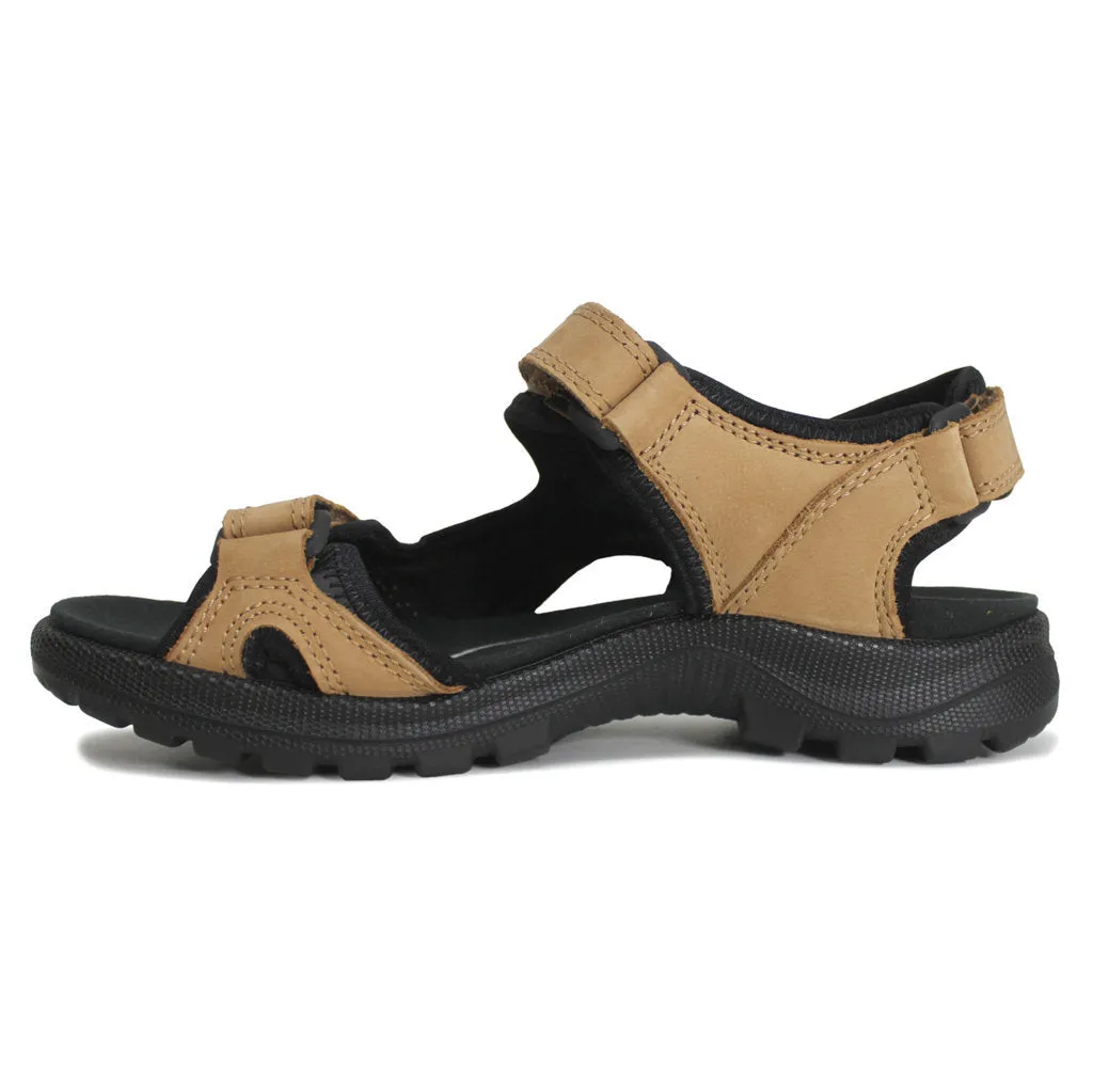 Ecco Onroads Leather Textile Women's Sandals