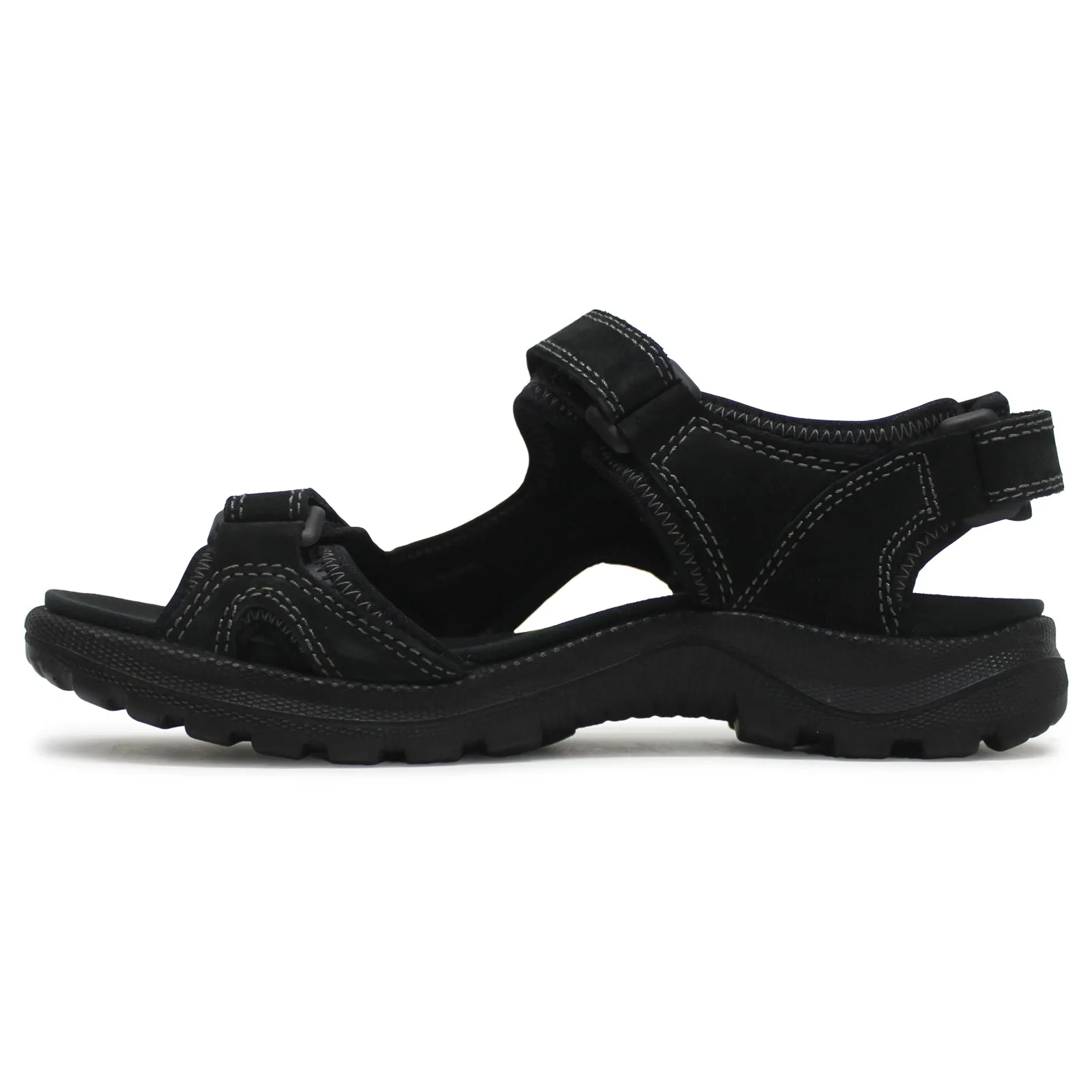 Ecco Onroads Leather Textile Women's Sandals