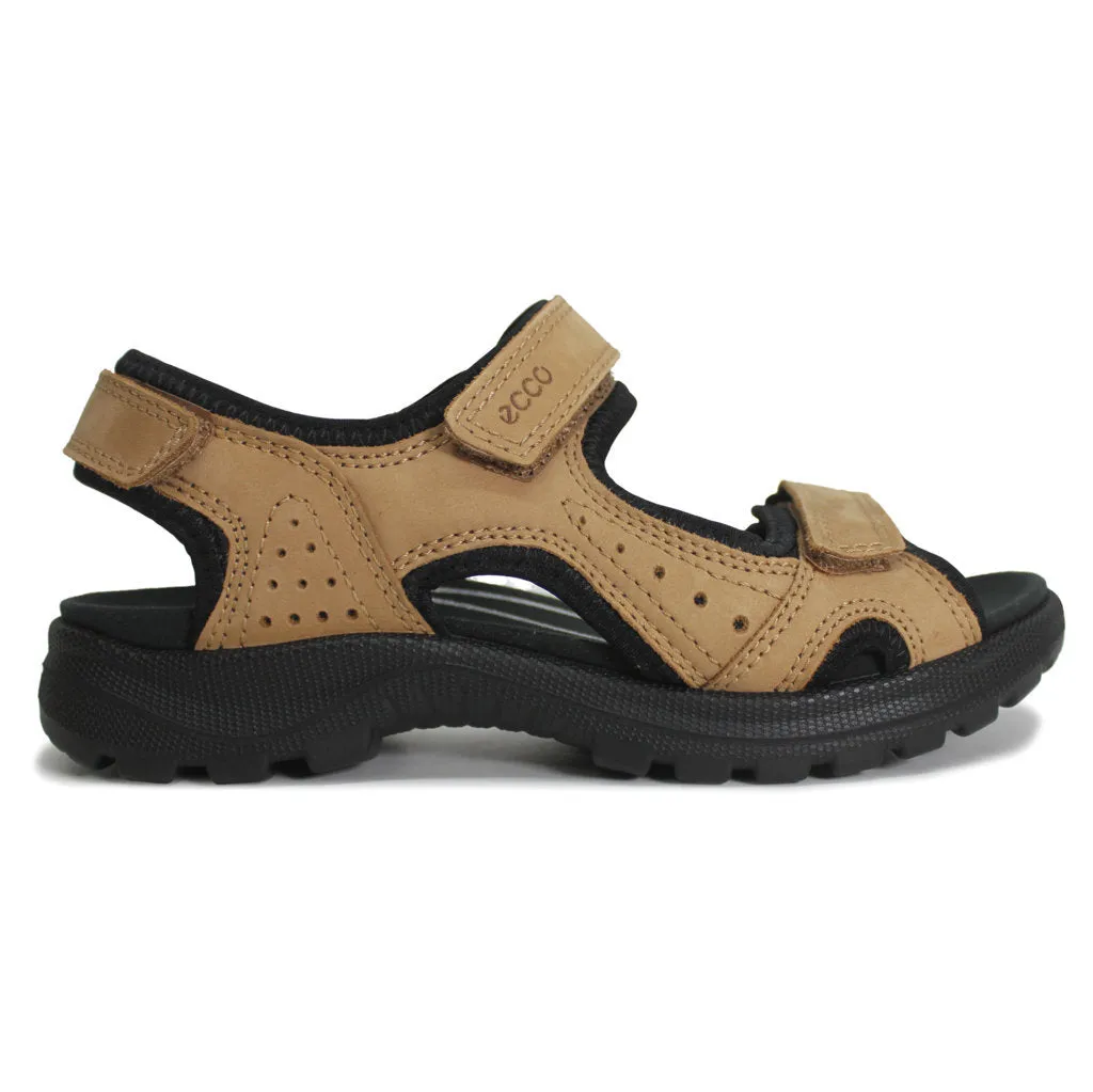 Ecco Onroads Leather Textile Women's Sandals