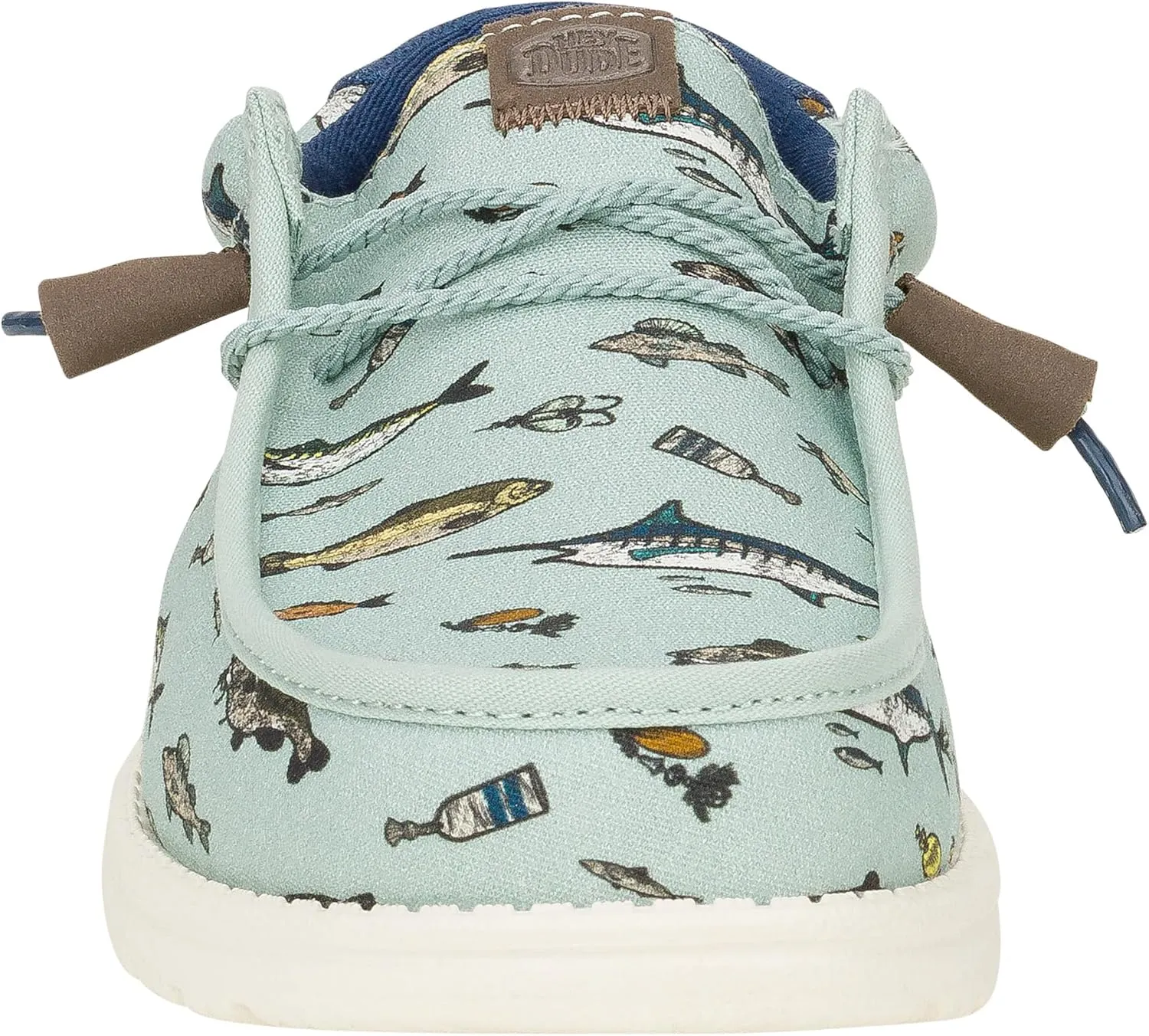 HEYDUDE Wally Marlin, Men??s Shoes, Men's Slip-on Loafers, Comfortable & Light-Weight