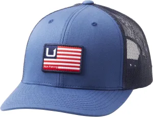 HUK Men's Mesh Trucker Snapback Anti-Glare Fishing Hat