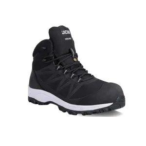 JCB Supreme Hi Top Black/White Carbon Toe