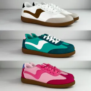 Keeping it Classy Faux Leather Sneakers - 3 colors!