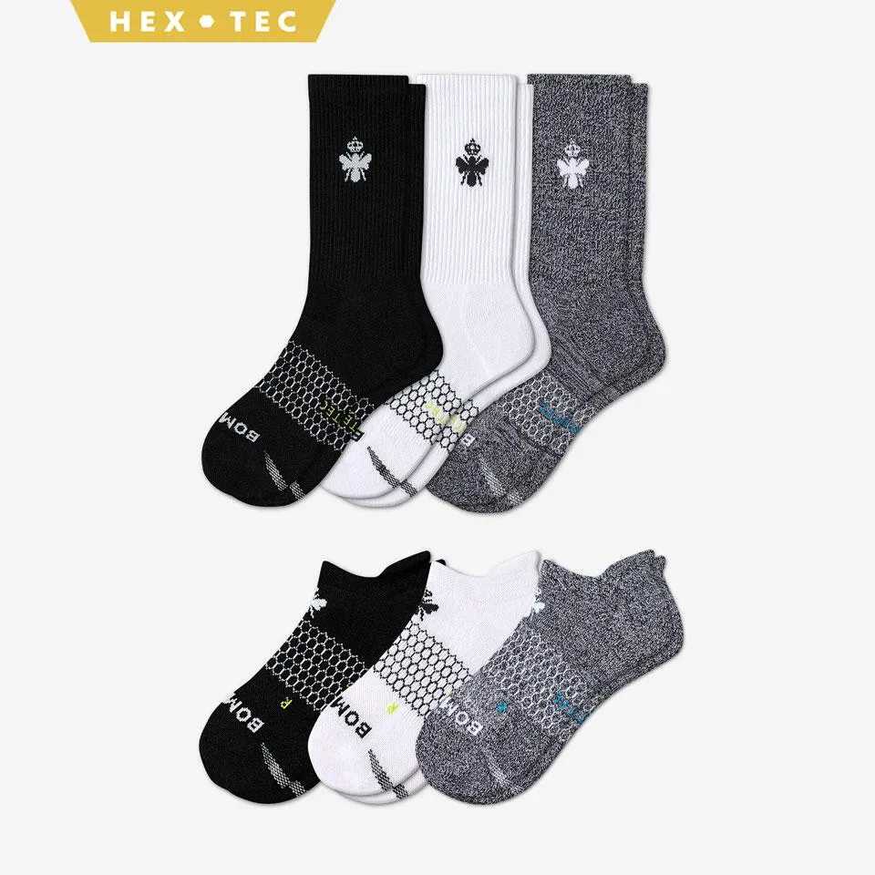 Men's All-Purpose Performance Calf & Ankle Sock 6-Pack