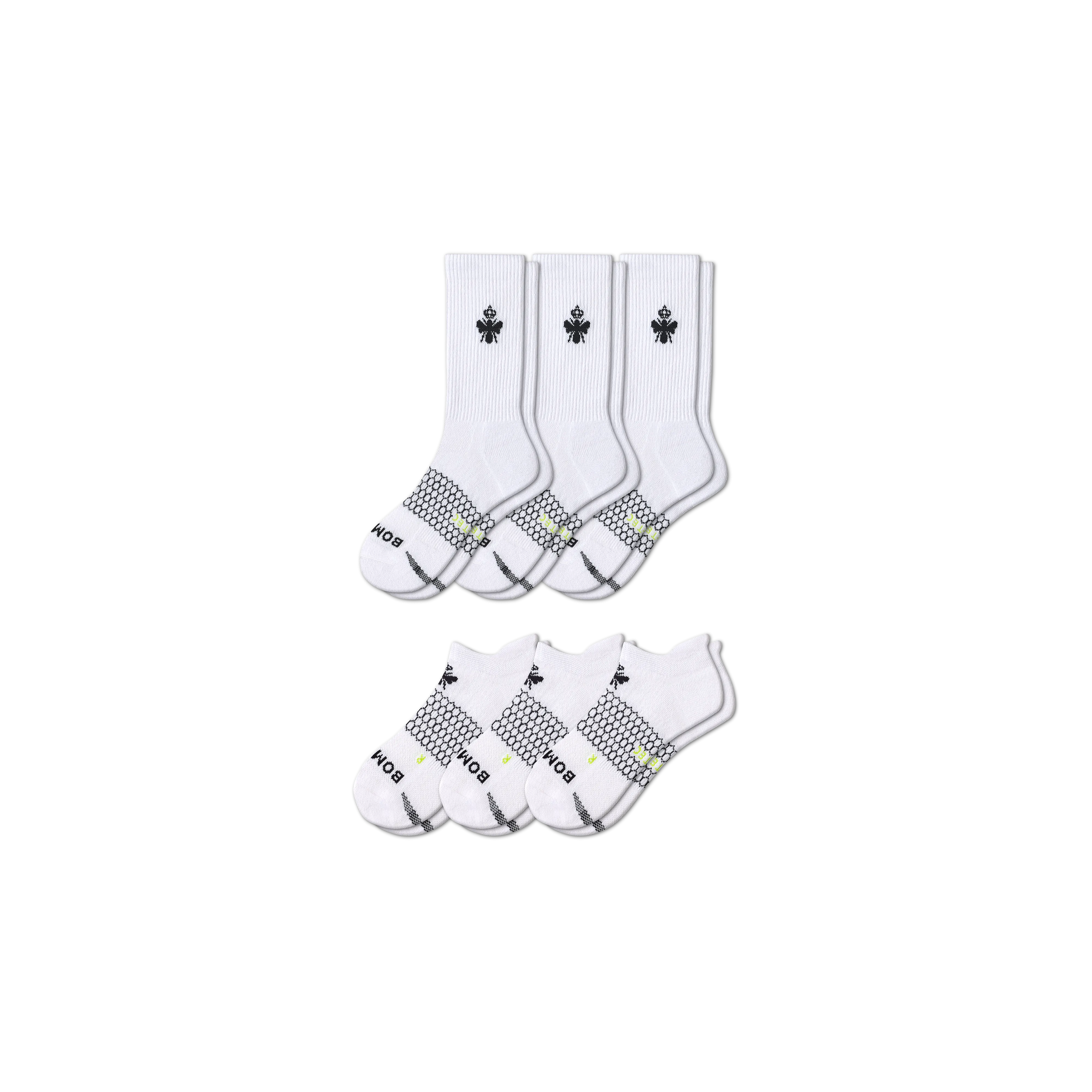 Men's All-Purpose Performance Calf & Ankle Sock 6-Pack