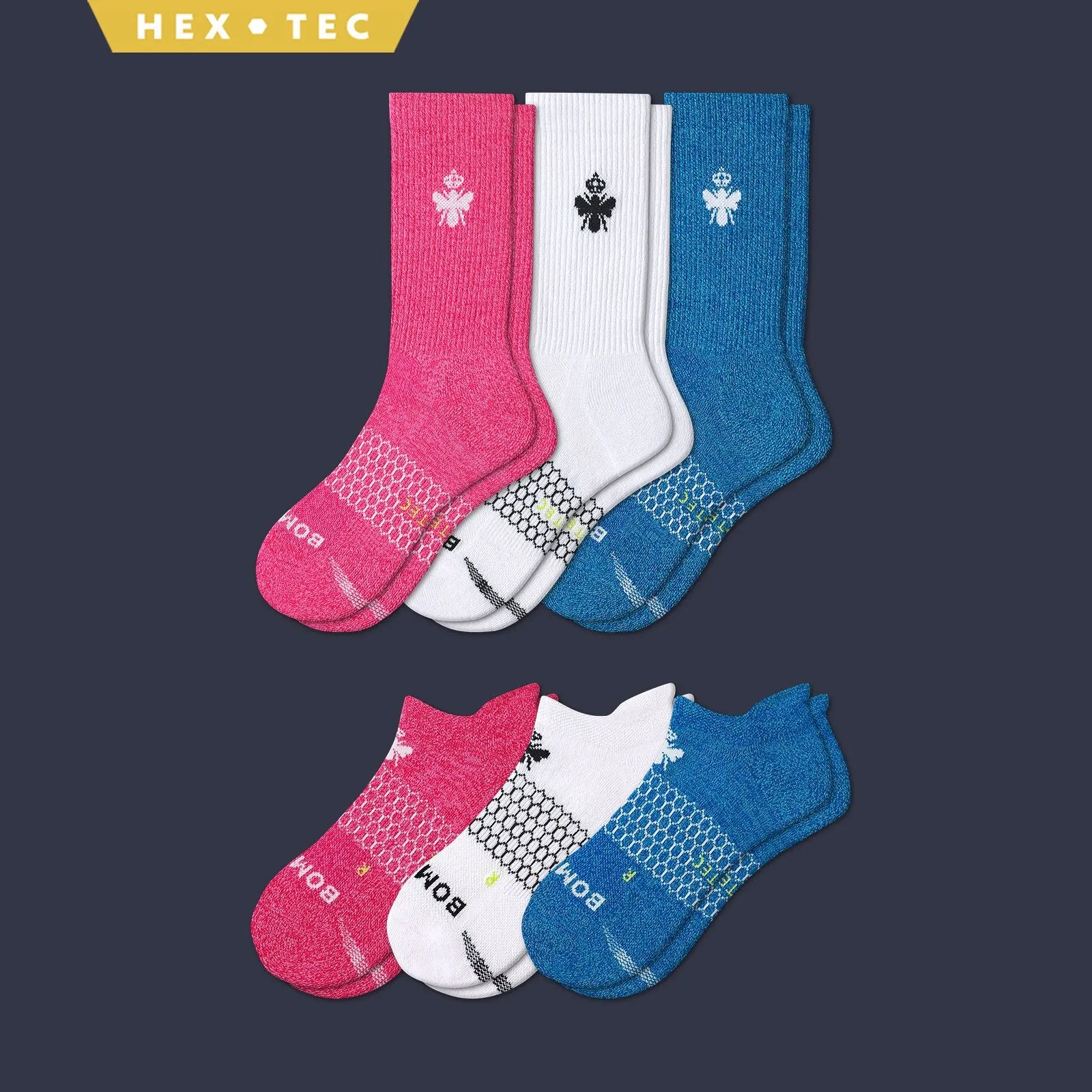 Men's All-Purpose Performance Calf & Ankle Sock 6-Pack