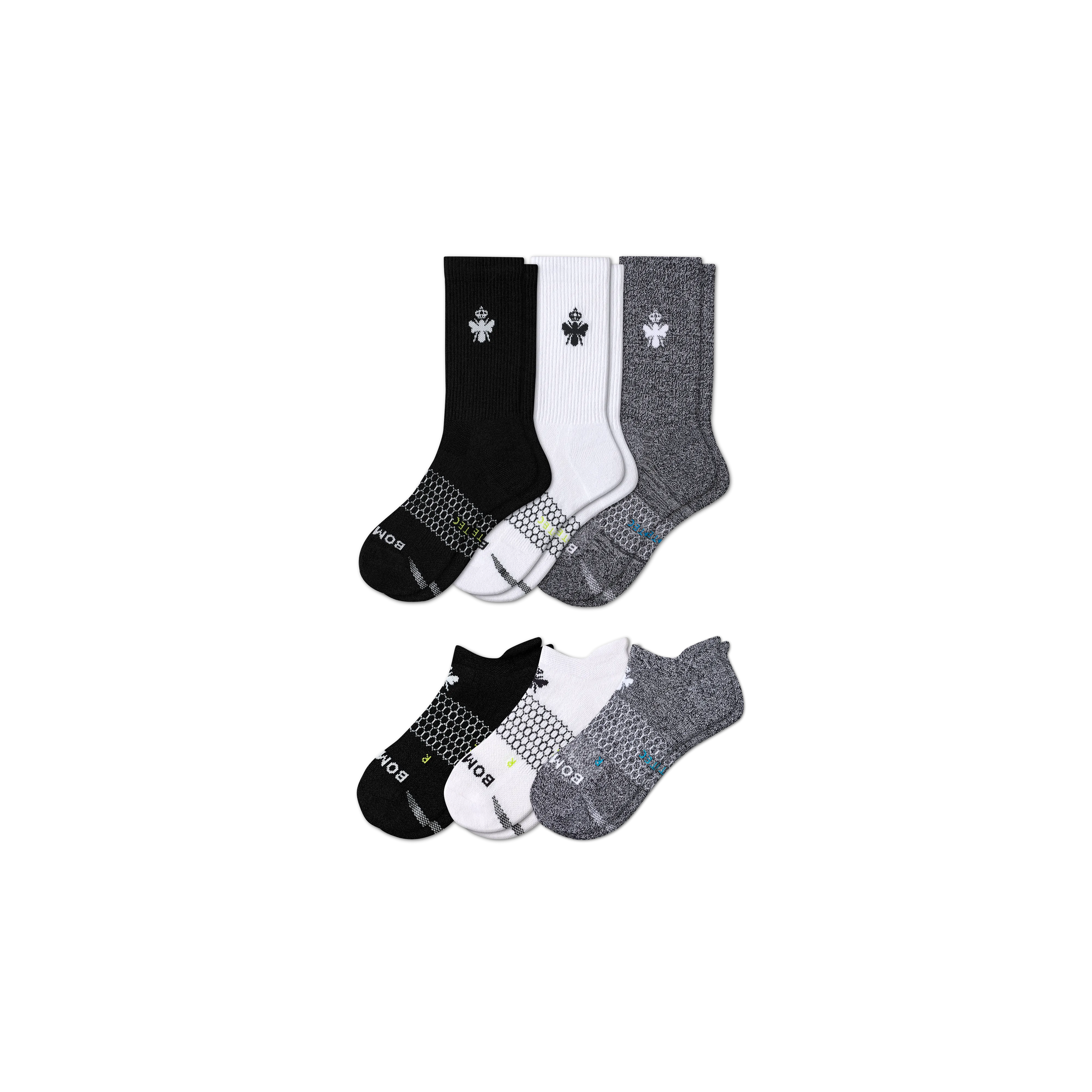 Men's All-Purpose Performance Calf & Ankle Sock 6-Pack