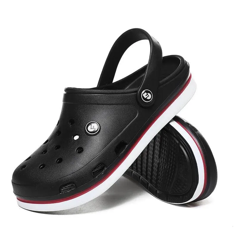 Men's Soft Bottom Beach Sandals: Comfortable and Breathable Footwear Clogs