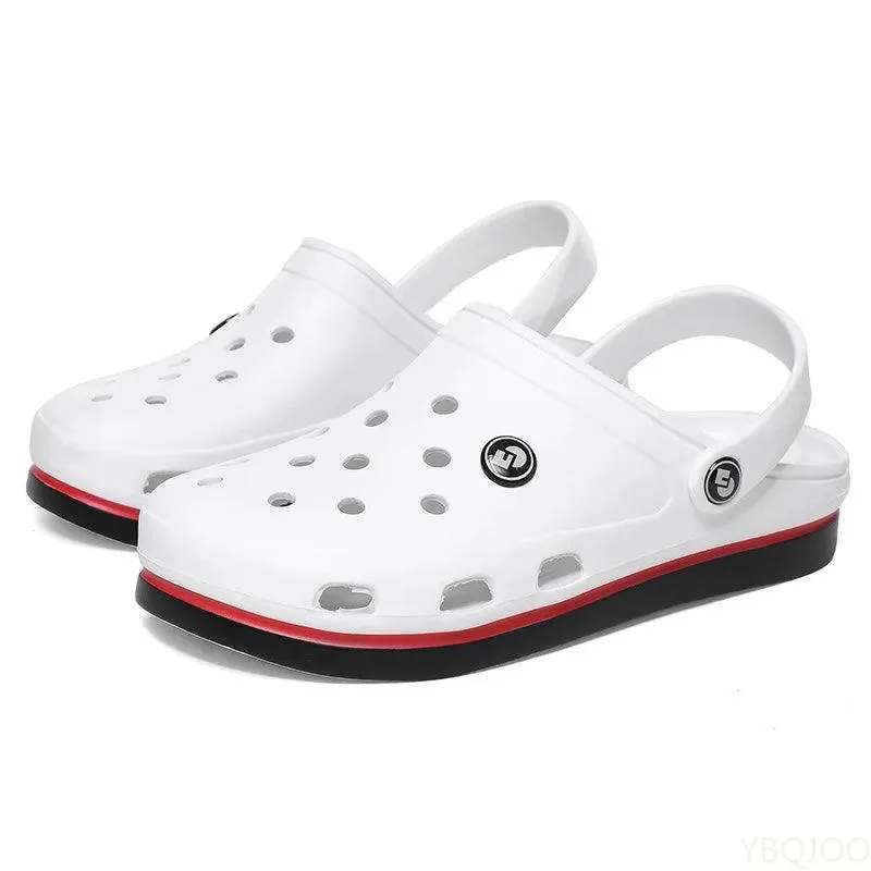 Men's Soft Bottom Beach Sandals: Comfortable and Breathable Footwear Clogs