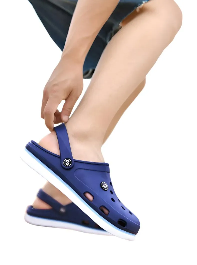 Men's Soft Bottom Beach Sandals: Comfortable and Breathable Footwear Clogs