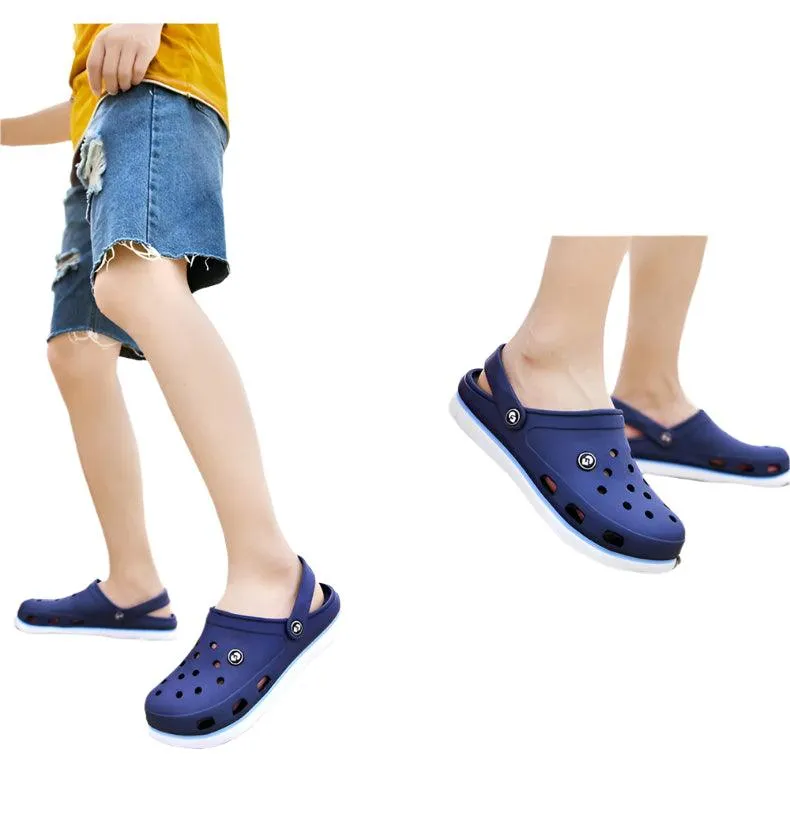 Men's Soft Bottom Beach Sandals: Comfortable and Breathable Footwear Clogs