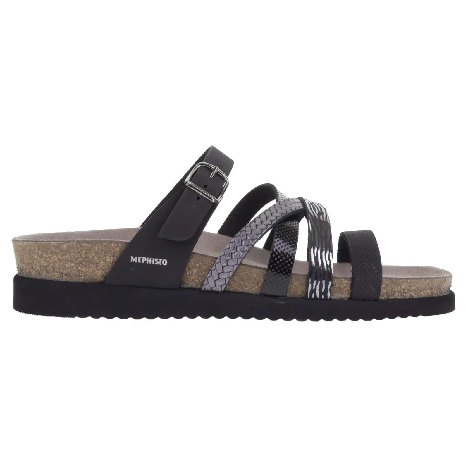 Mephisto Huleda H131 Leather Women's Slides Sandals