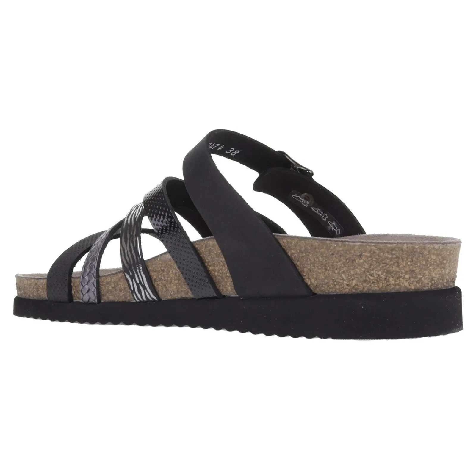 Mephisto Huleda H131 Leather Women's Slides Sandals