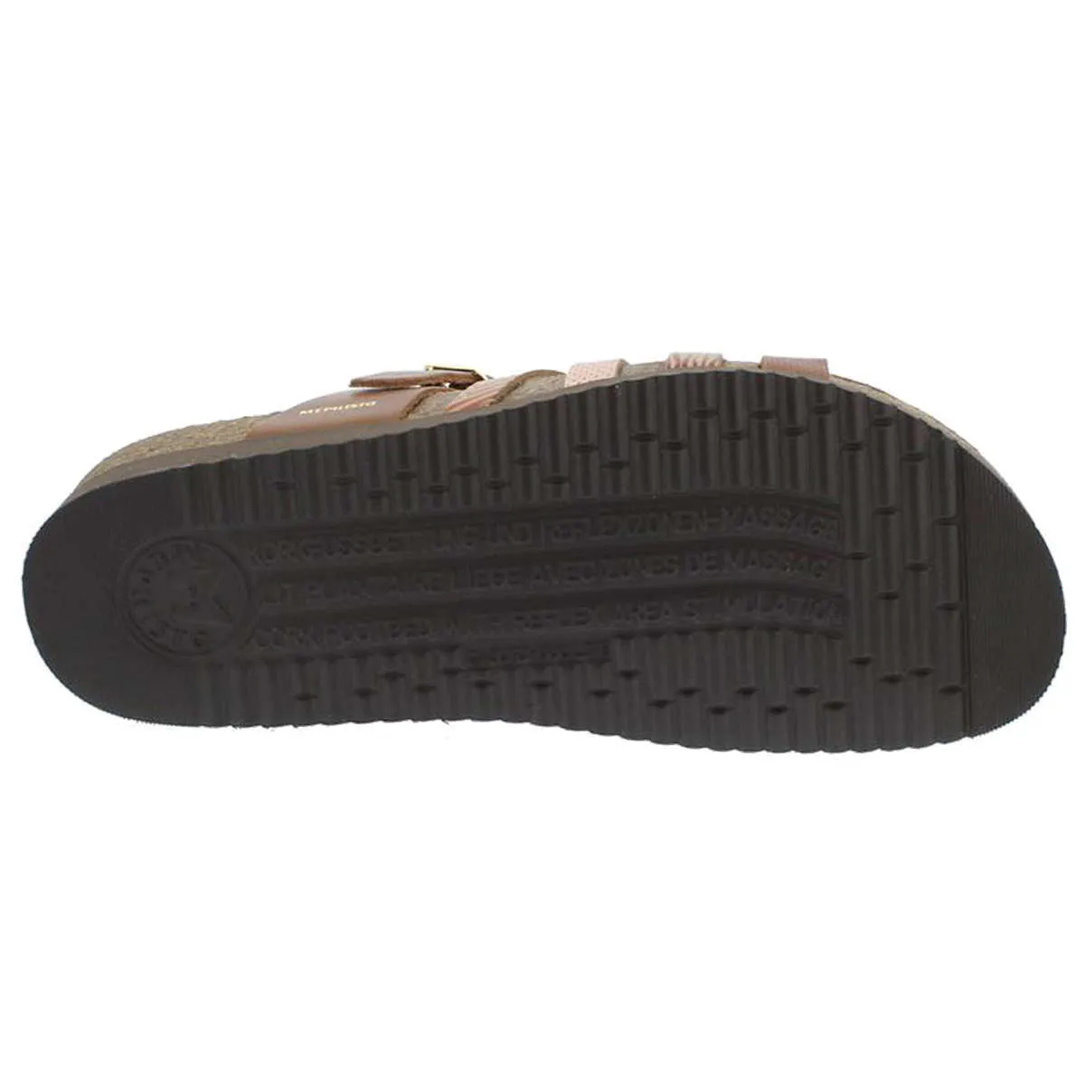 Mephisto Huleda H131 Leather Women's Slides Sandals