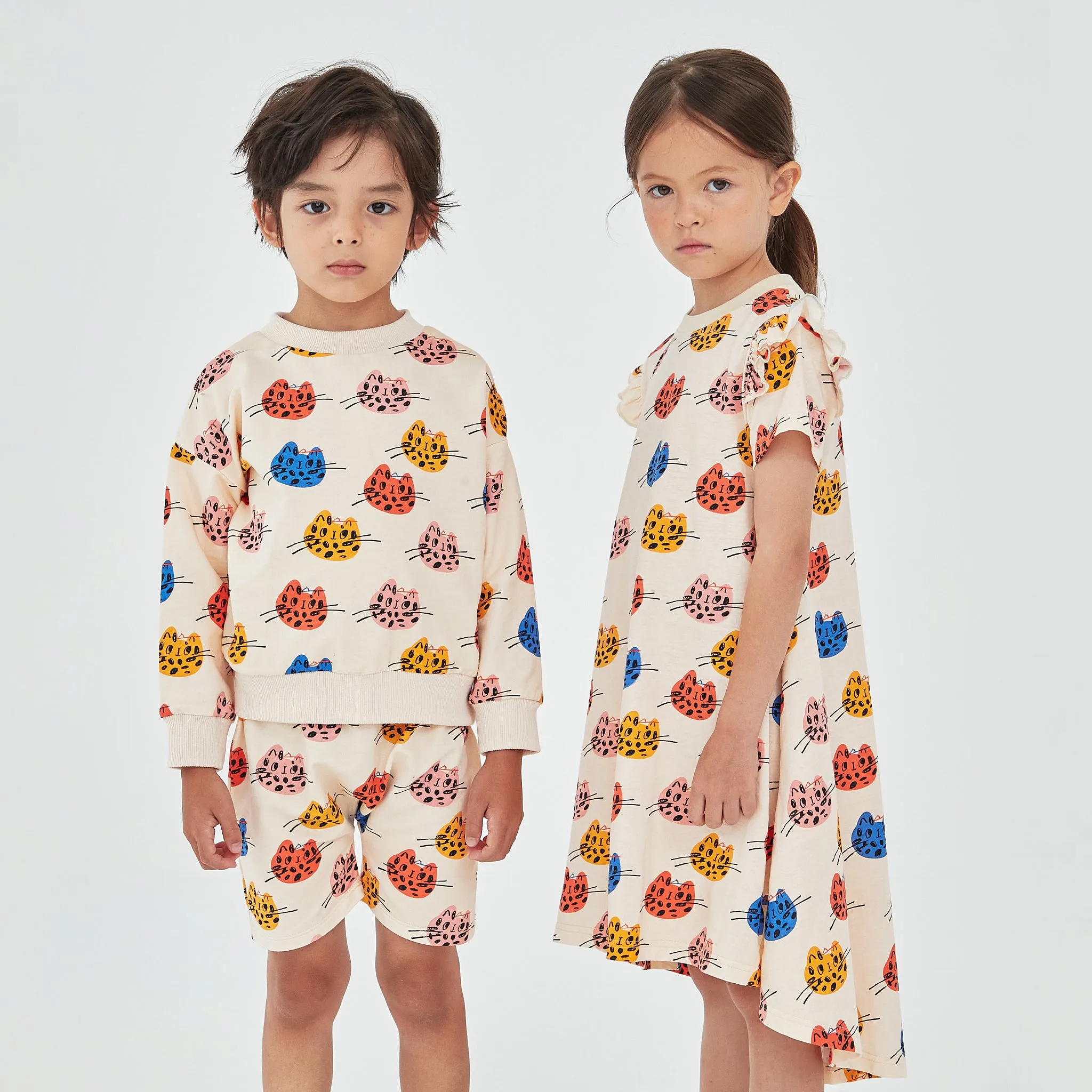 Print Frill Dress