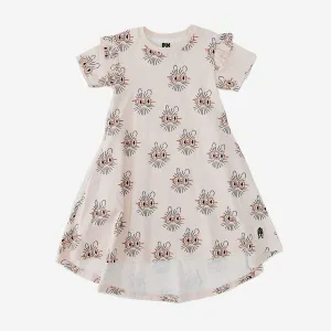 Print Frill Dress