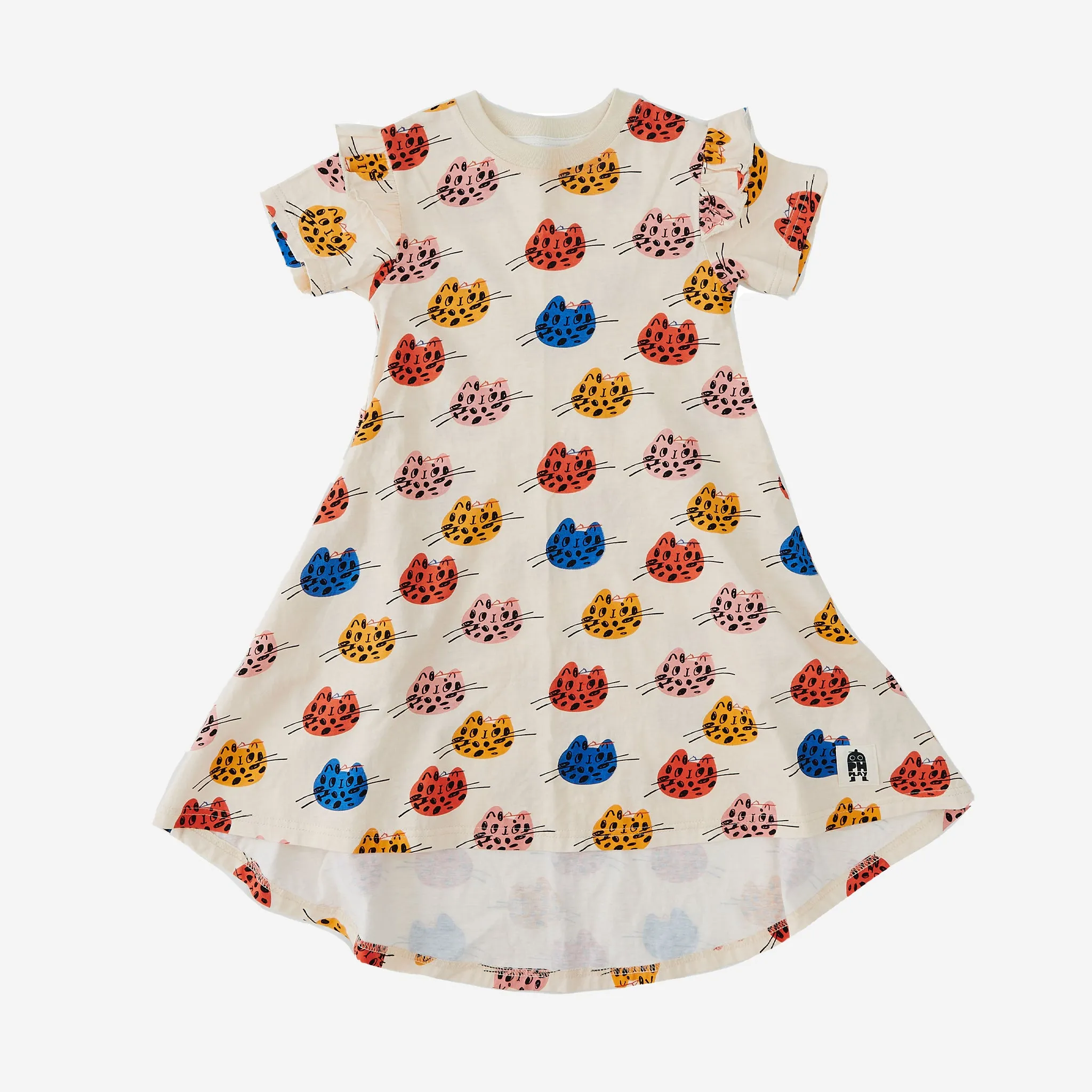 Print Frill Dress