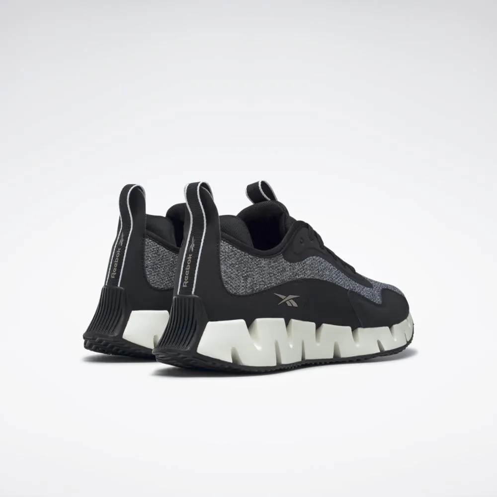 Reebok Footwear Women Zig Dynamica Women's Shoes BLACK/CHALK/ROSGOL
