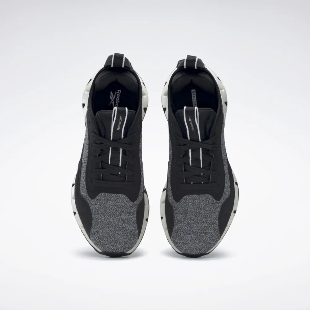 Reebok Footwear Women Zig Dynamica Women's Shoes BLACK/CHALK/ROSGOL