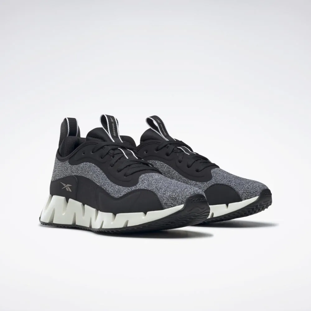 Reebok Footwear Women Zig Dynamica Women's Shoes BLACK/CHALK/ROSGOL