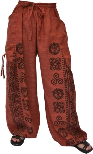 Siamrose Casual Yoga Harem Pants Men Women Baggy Lounge Trousers, 2 Pockets Adjustable Length