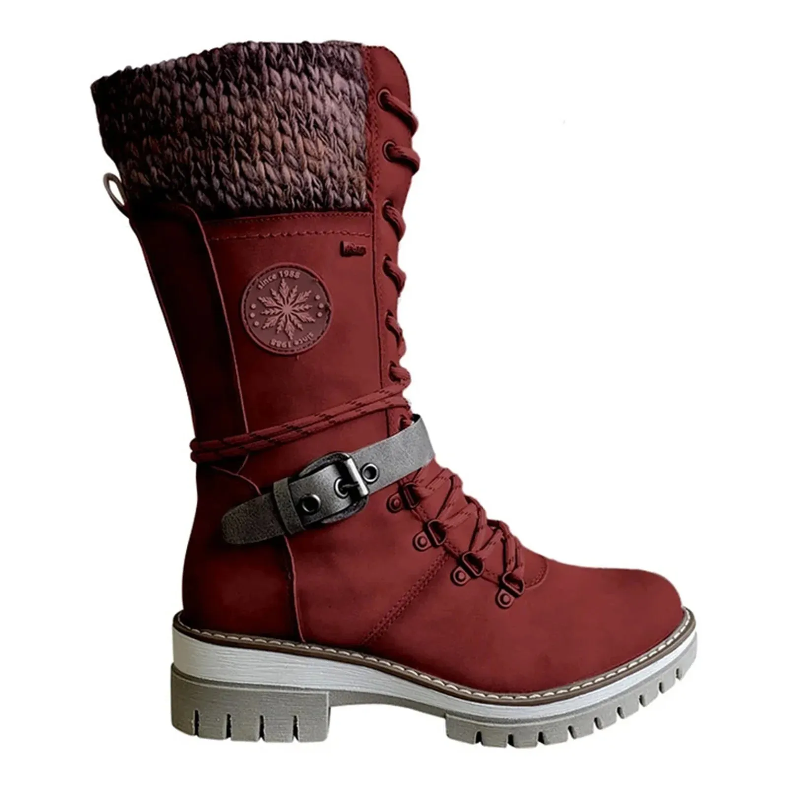 SIERRA | Mid-Calf Lace-Up Winter Boot