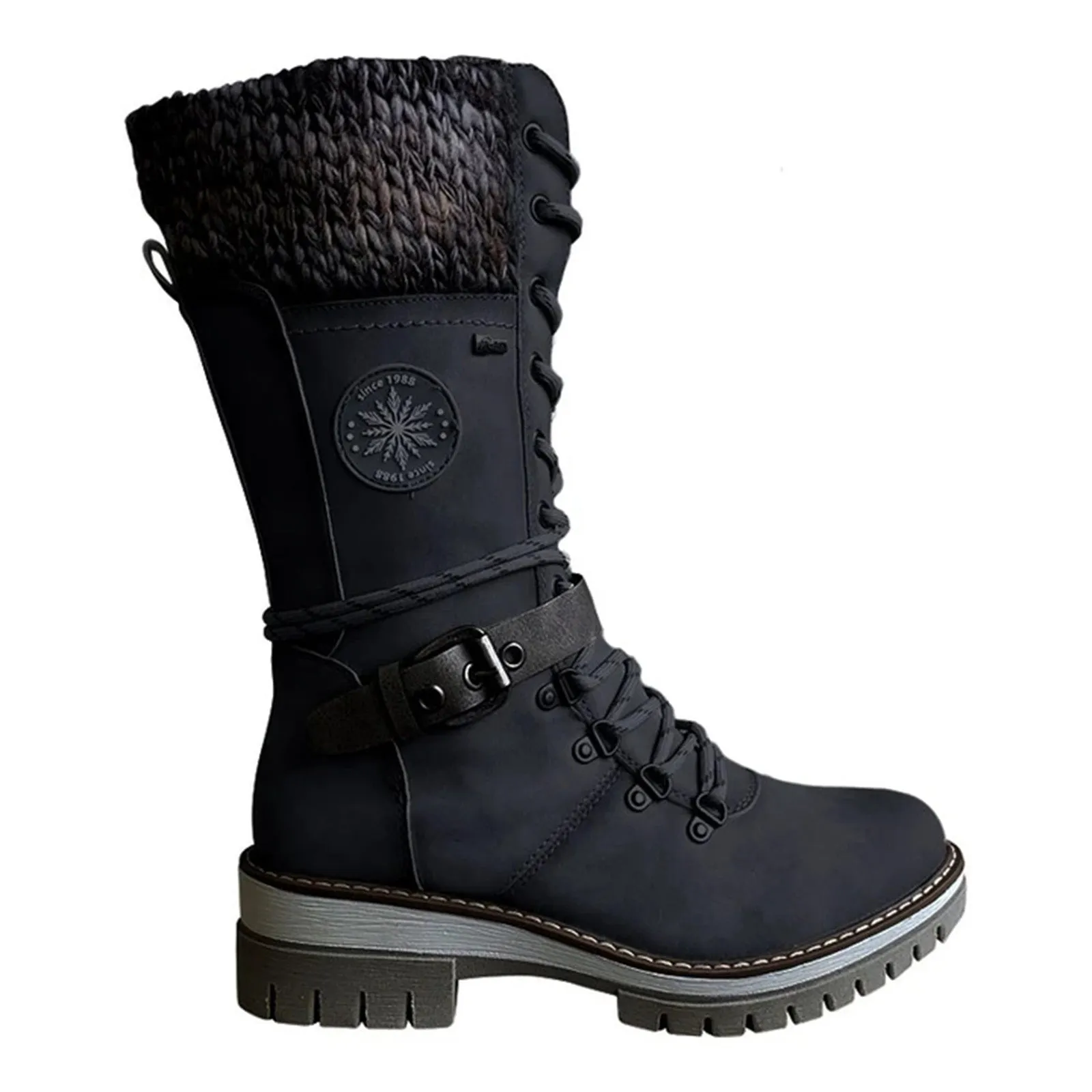 SIERRA | Mid-Calf Lace-Up Winter Boot