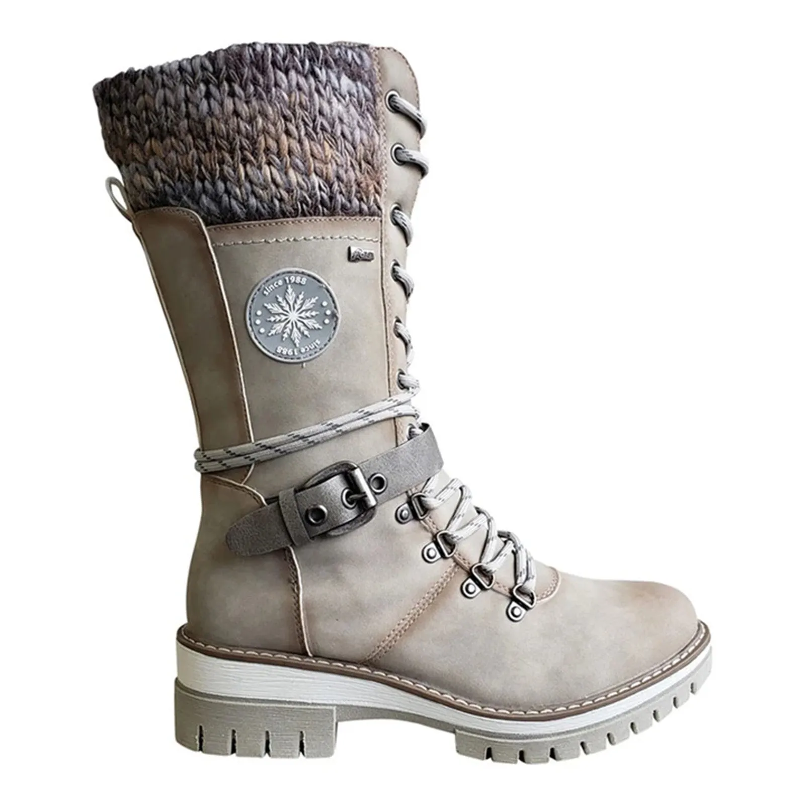 SIERRA | Mid-Calf Lace-Up Winter Boot