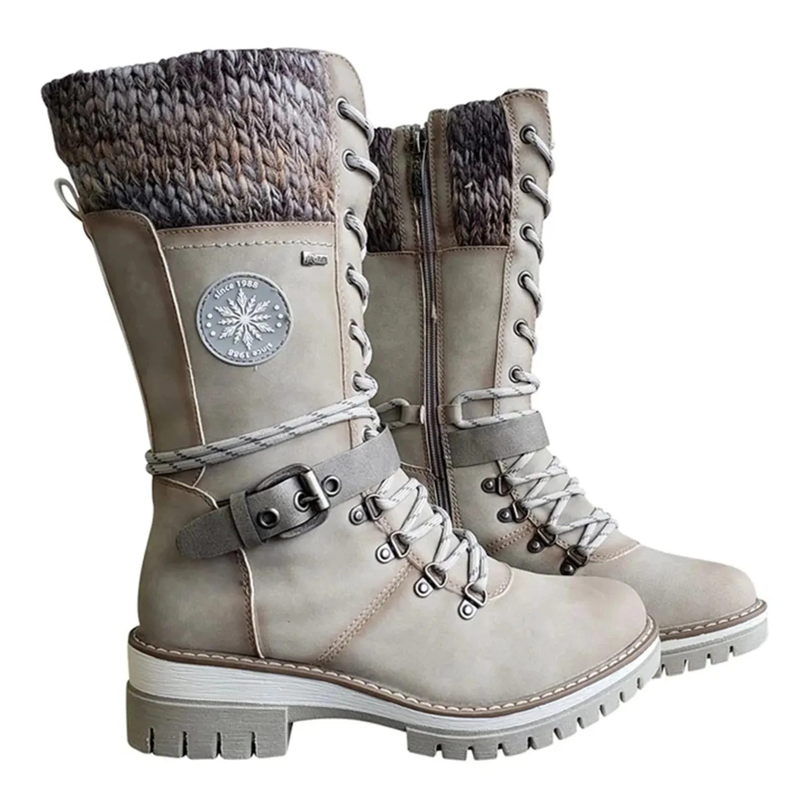SIERRA | Mid-Calf Lace-Up Winter Boot
