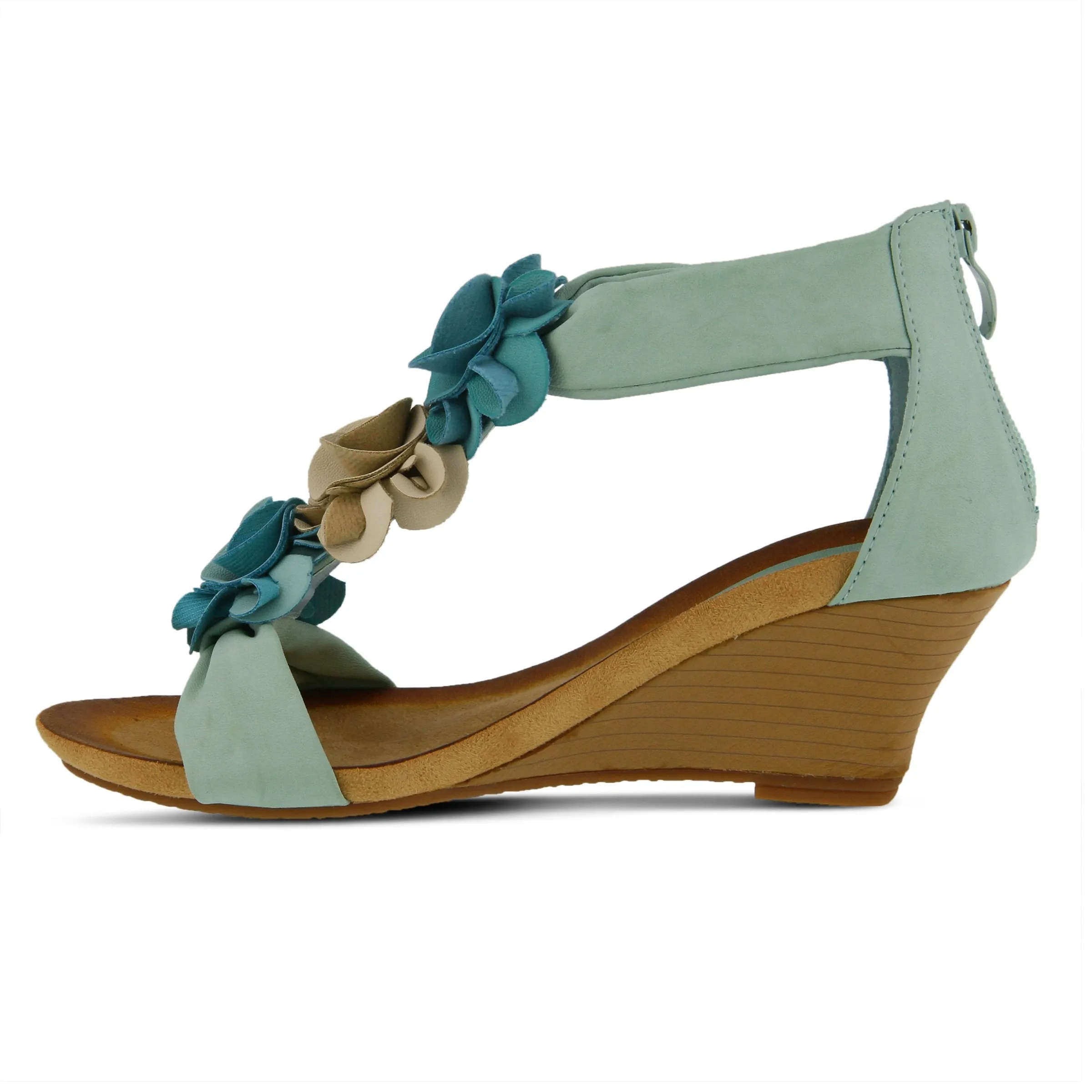 Spring Step Shoes  Patrizia Harlequin Multi Sandal Women’s Vegan Leather