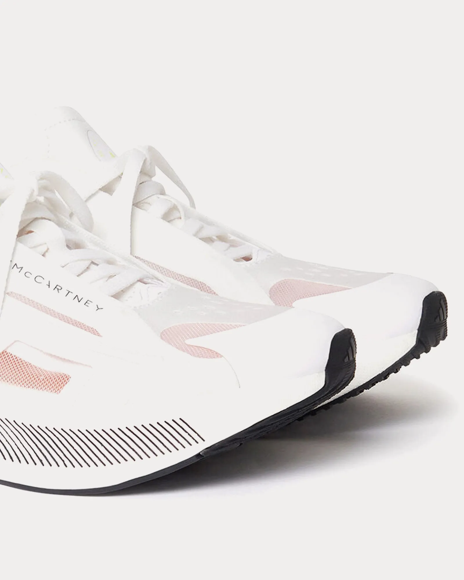 Ultraboost 5 White / Semi-Solar Slime / Yellow Running Shoes