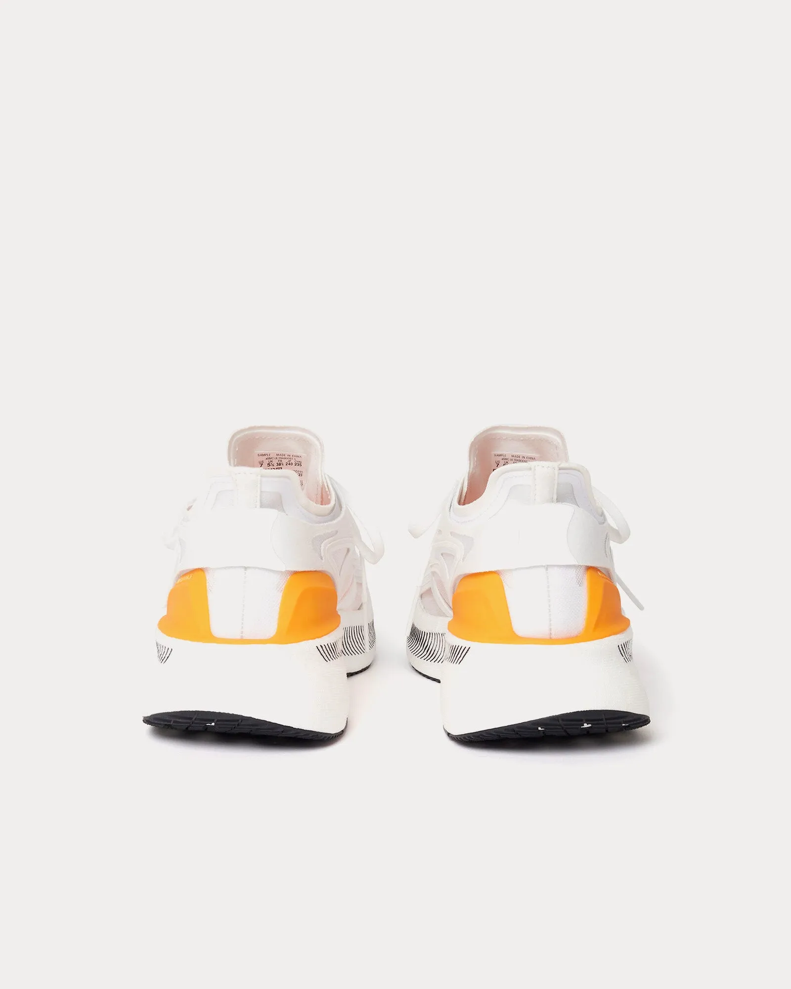 Ultraboost 5 White / Semi-Solar Slime / Yellow Running Shoes