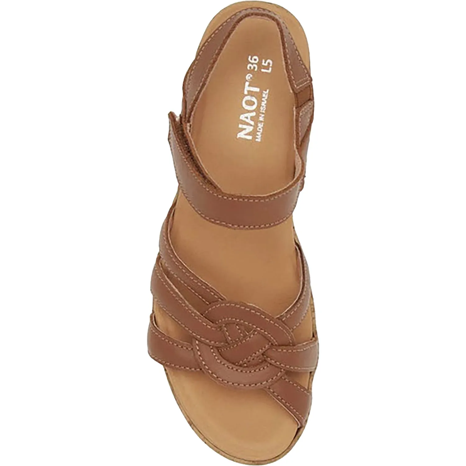 Women's Naot Tropical Caramel Leather