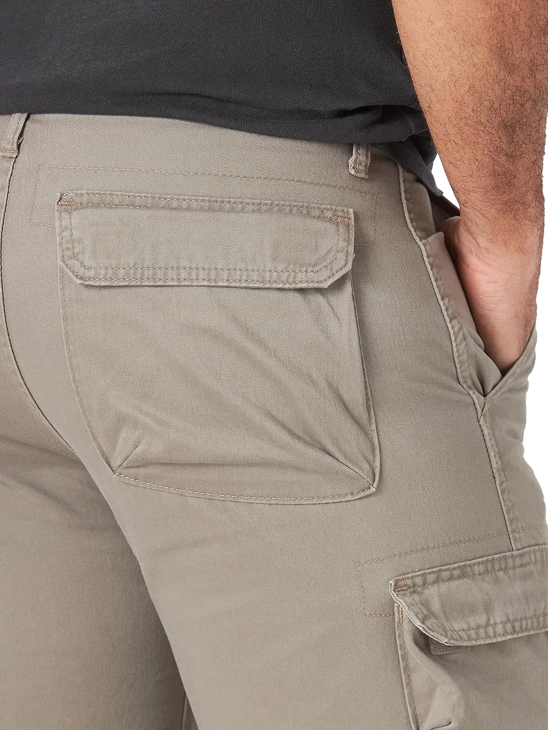 Wrangler Authentics Men??s Premium Twill Cargo Short